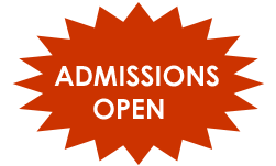 Admissions open